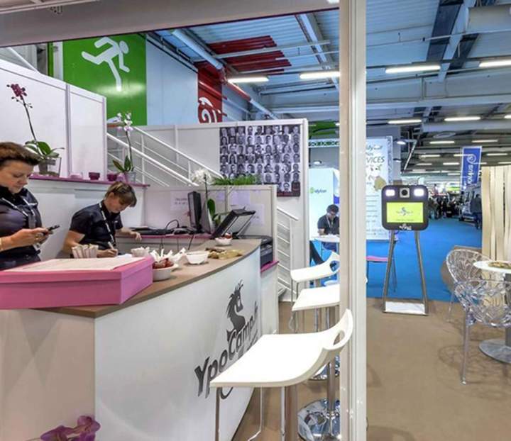 Conception de stand d'exposition La France