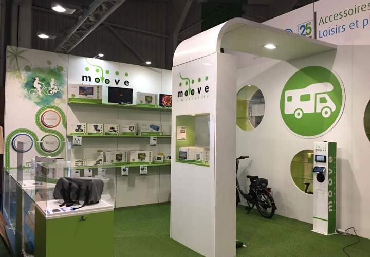 Structure modulaire pour salon La France